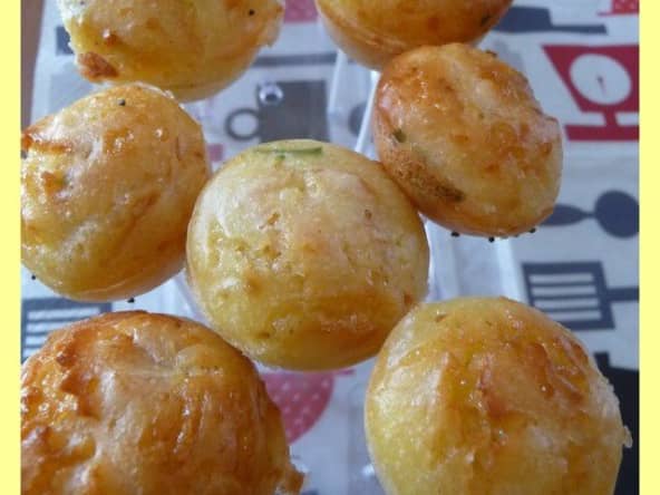 Pop cakes au saumon fumé