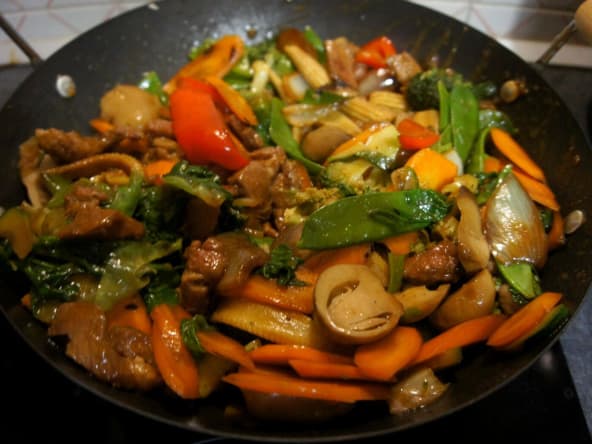 Shop suey porc : une recette de La Réunion (974)