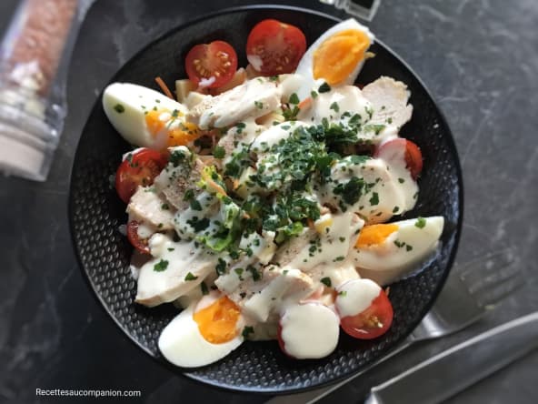 Salade césar à  ma façon