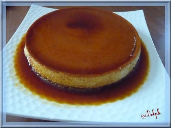 Flan à la noix de coco