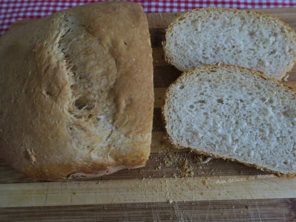 Pain sur poolish à la MAP (machine à pain)