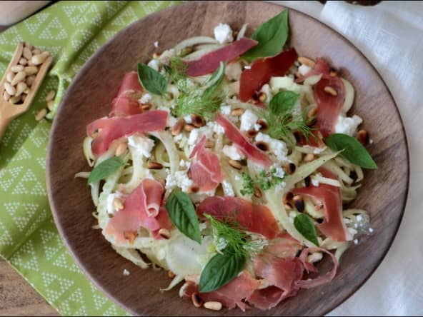 Salade de fenouil au jambon de Laurent Mariotte