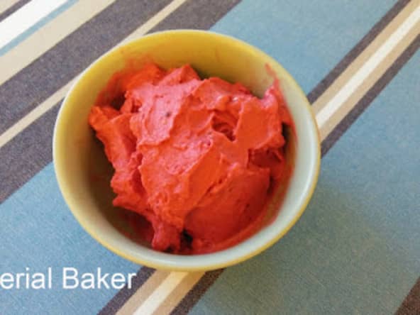 Sorbet instantané framboise-passion