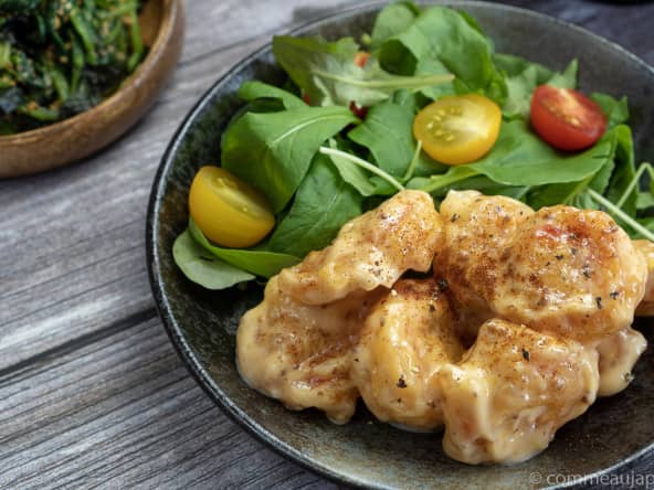 Ebi Mayo – Crevettes frites sauce mayonnaise – エビマヨ