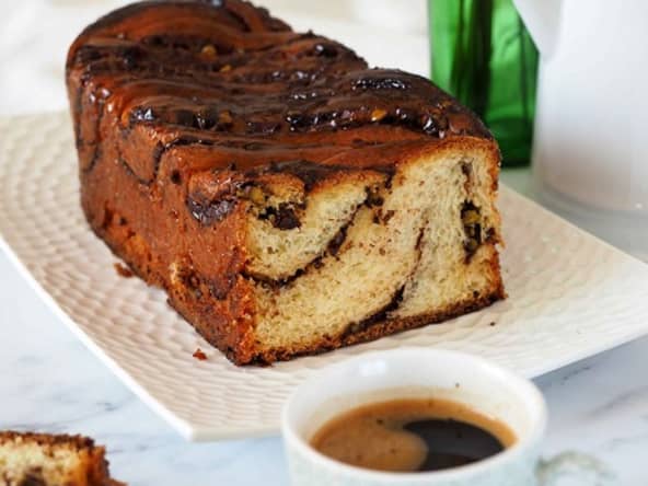 Babka Chocolat Pistache
