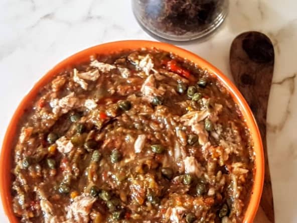 Salade de légumes grillés, slata méchouia