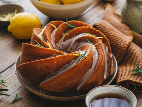 Bundt cake citron et huile d'olive