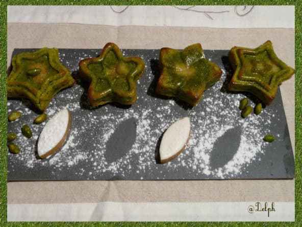 Moelleux pistache cœur de calisson