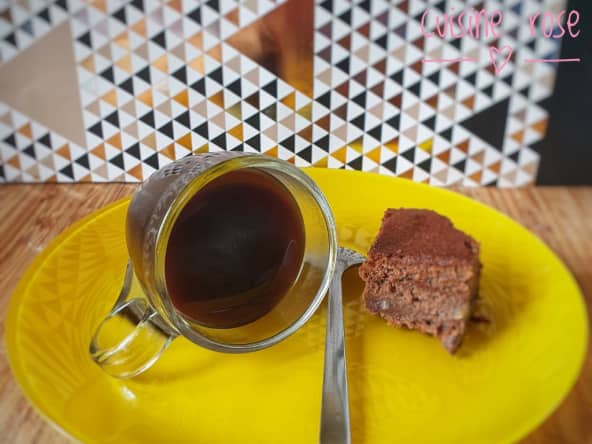 Gelée au café trompe l'œil