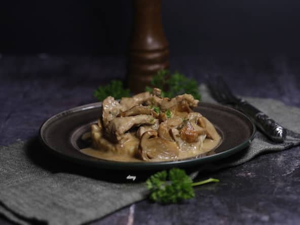 Sauté de veau aux cèpes