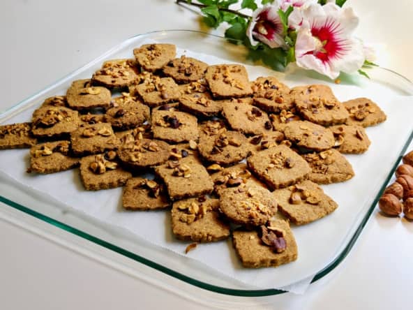 Sablés 100% aux noisettes d'après une recette de Laura Zavan