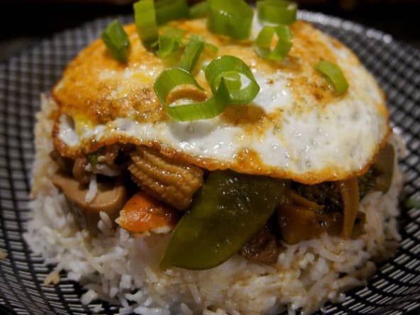 Bol renversé créole, un repas complet aussi beau que bon !