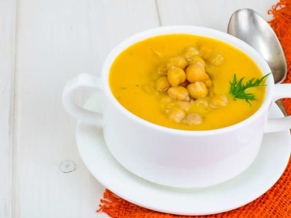Velouté de pois chiches
