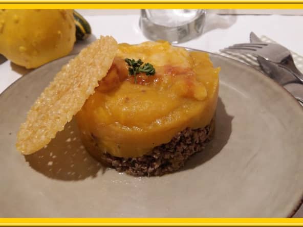 Parmentier de butternut au Thermomix