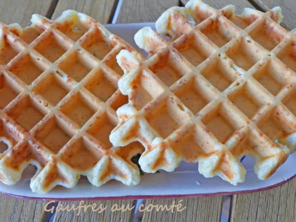 Gaufres au comté
