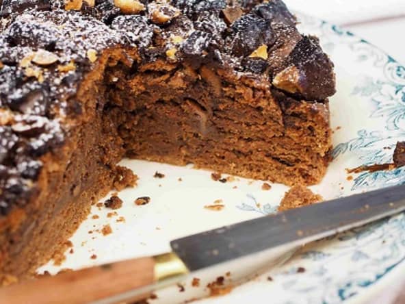 Le brownie-cookie géant