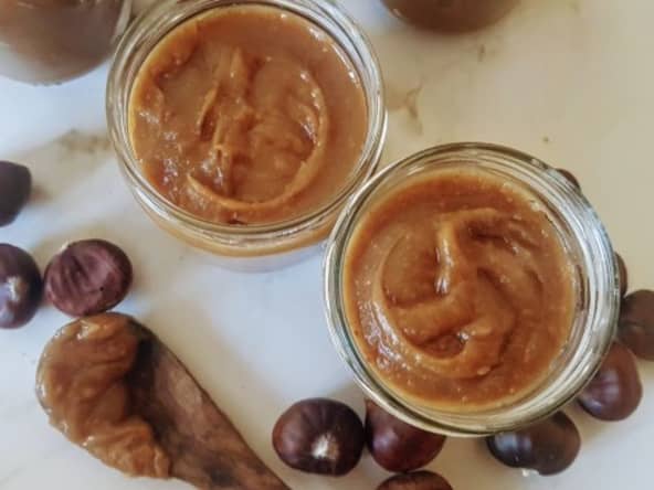 La vraie crème de marrons (châtaignes) maison