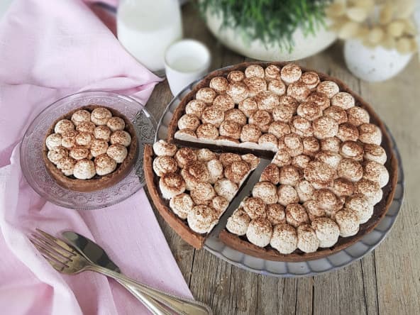 Tarte chocolat façon tiramisù