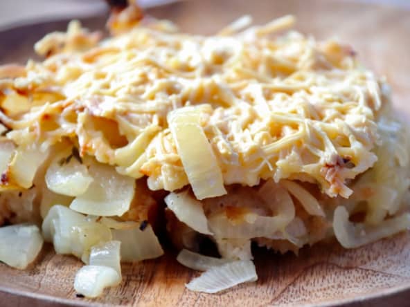 Le gratin aux oignons de Nini