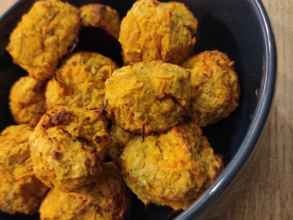 Falafels de patates douce