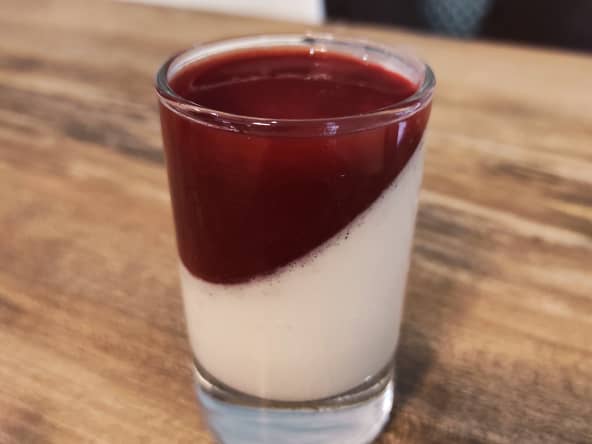 Panna cotta à la vanille