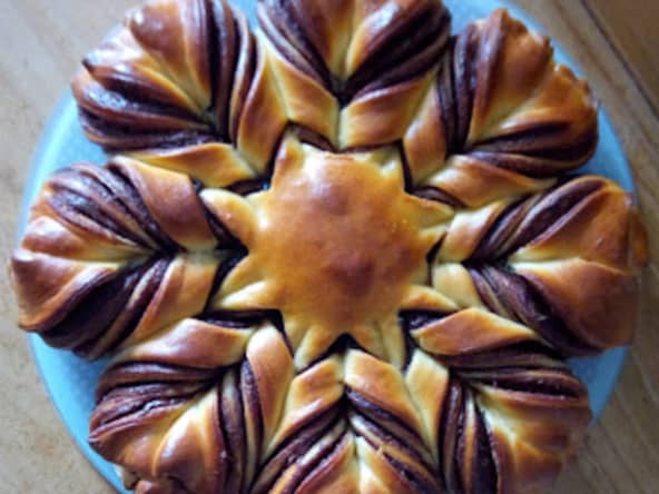 La brioche étoilée au Nutella