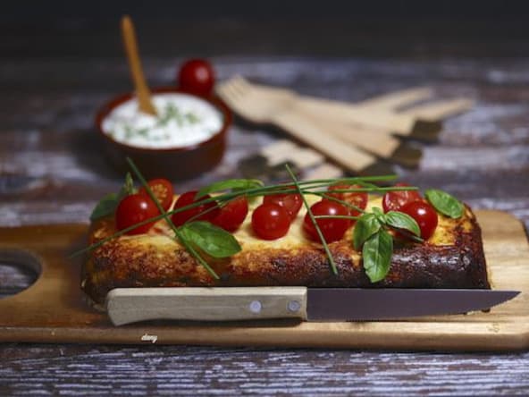 terrine de poisson et au fromage blanc ail et fines herbes
