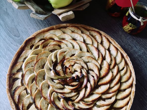 Tarte aux pommes comme en boulangerie