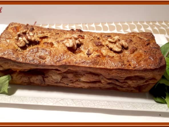 Cake salé moelleux à la courge Shiatsu