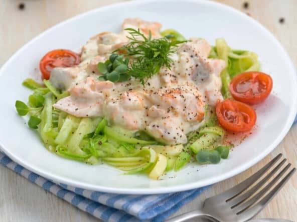 Plat tendance : La crème de cabillaud - Plat Principal