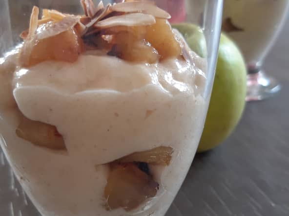 Verrine Chiboust Pommes