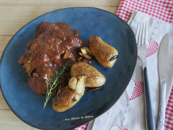 Estouffade de boeuf aux cèpes