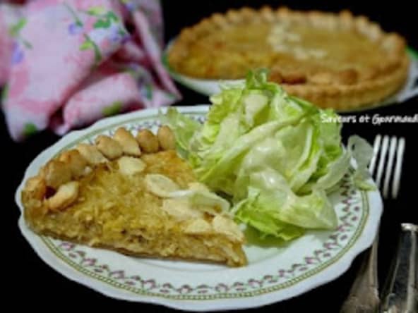 Tarte à l'oignon.