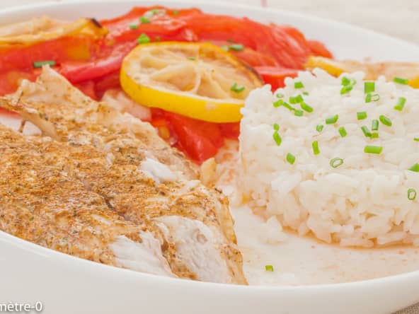 Daurade royale aux épices marocaines