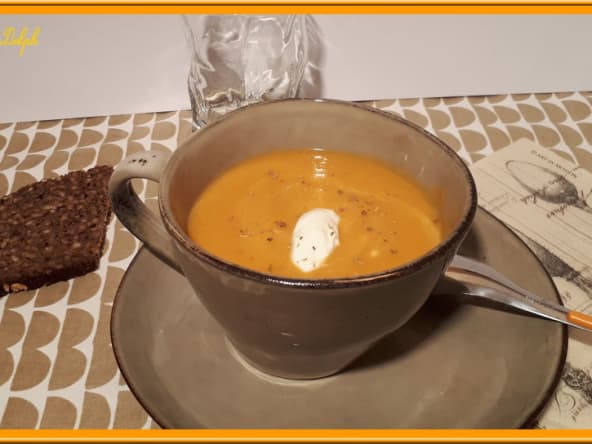 Velouté de carottes au cumin