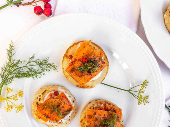 Gravlax de carottes vegan
