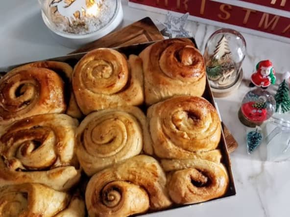 Brioche rolls à la cannelle (escargots)