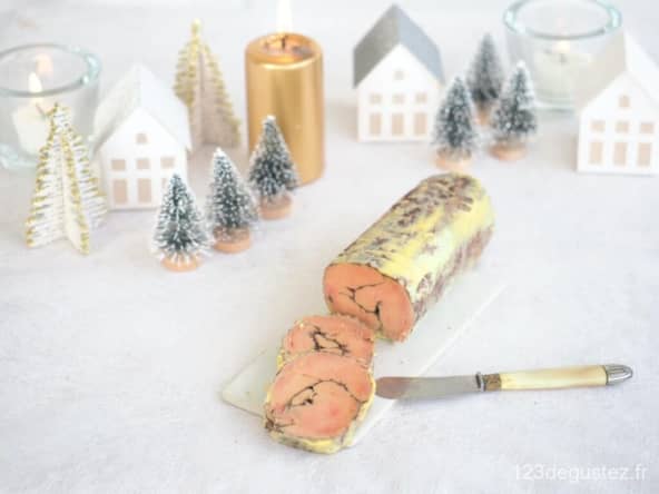 Foie gras aux épices pour noël