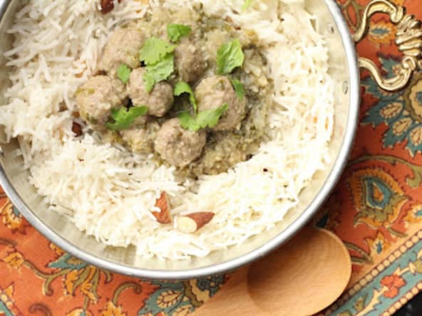 Boulettes au curry vert de Goa