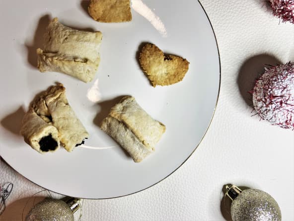 Sablés fourrés au chocolat façon Figolu Healthy et Vegan