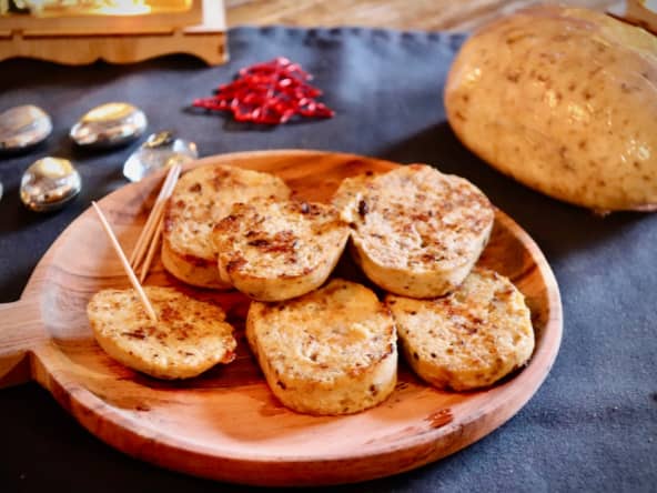 Boudin blanc maison aux cèpes : un plat festif
