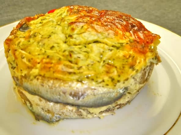 Flan de Courgette aux Sardines fraîches