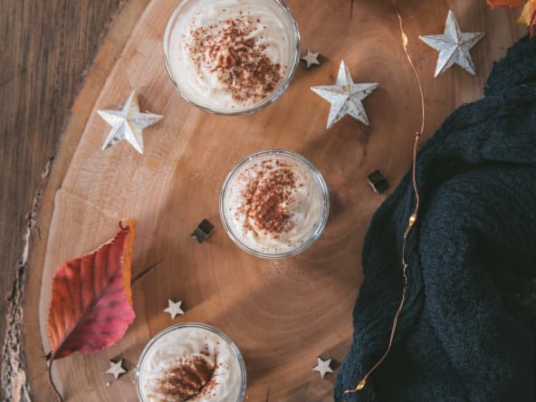Mousse dessert à la crème de châtaigne
