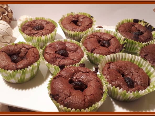 Muffins façon brownies