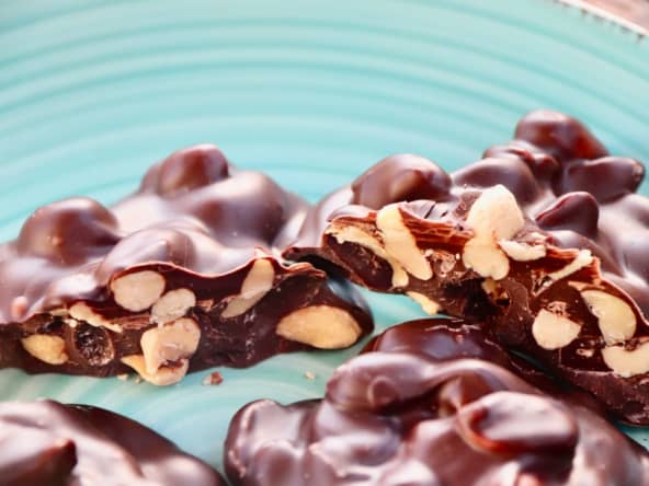 Bouchées chocolat cacahuète