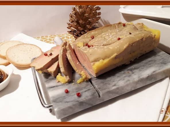 Foie gras de canard en terrine