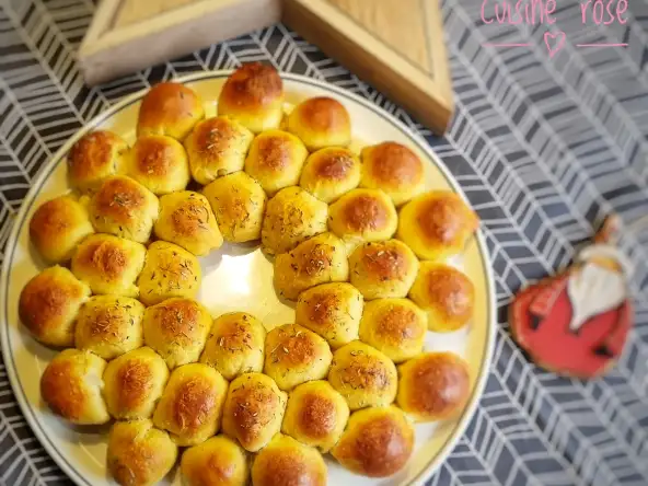 Couronne de briochettes surprises salées, il danubio (au Companion ou non)