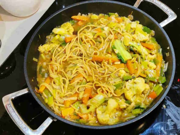 Nouilles sautées façon thaï