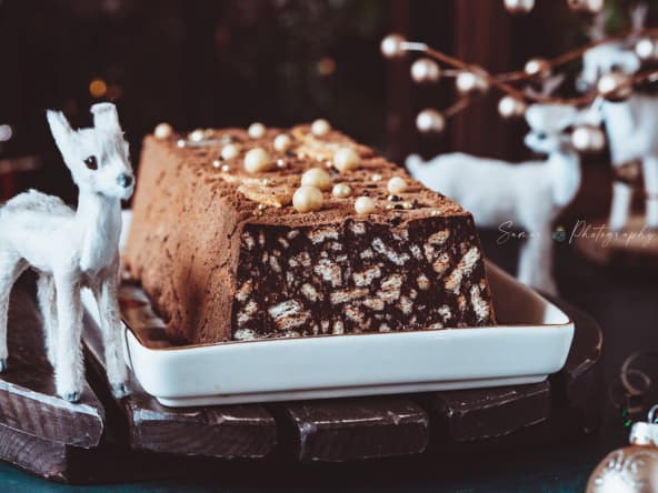 Recette Gâteau au petit beurre et au chocolat sans cuisson