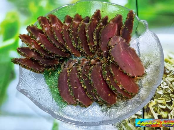 Filet mignon de porc séché